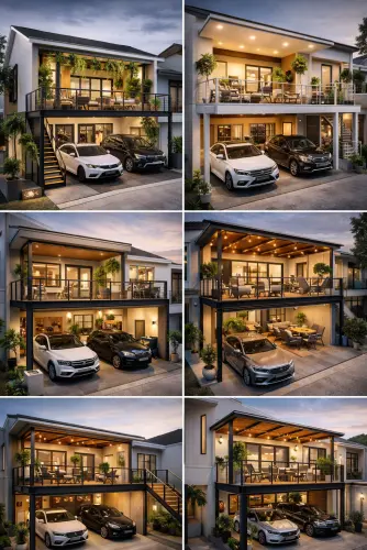 Mezannine Teras Rumah Keren di Makasar