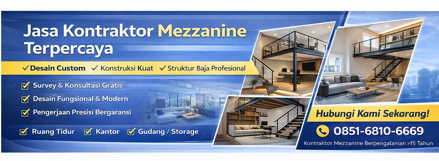 Jasa Pembuatan Mezzanine makasar Bergaransi